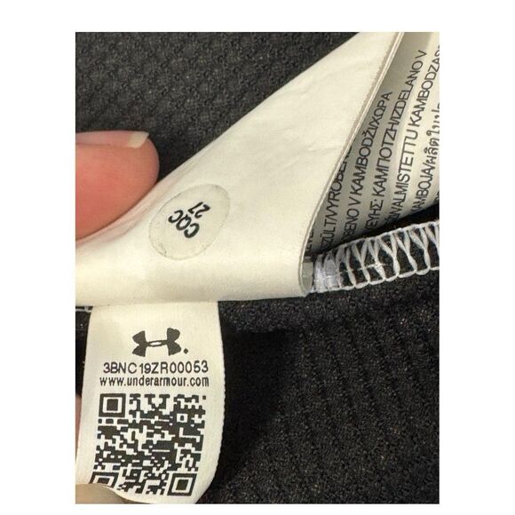 Under Armour Coldgear Hybrid Windbreaker Gray Pink Fitted 1306456-101 Men’s Sz S - Picture 12 of 15